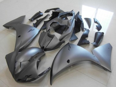 Best 2012-2014 Yamaha YZF R1 Motorcycle Fairings - Matte Grey UK