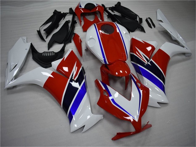 2012-2016 Honda CBR1000RR Bike Fairings - White Red Blue UK