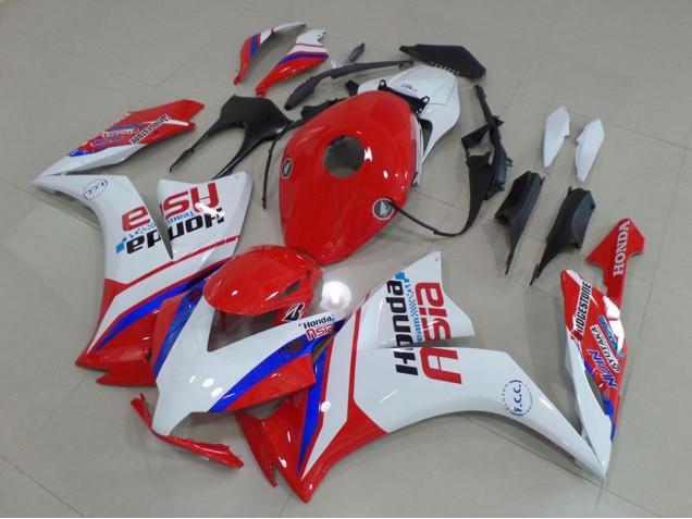 2012-2016 Honda CBR1000RR Motorcycle Fairings - White Red Blue Honda Asia UK