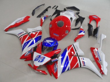 Best 2012-2016 Honda CBR1000RR Motorcycle Fairings - White Red Blue HRC 23 UK