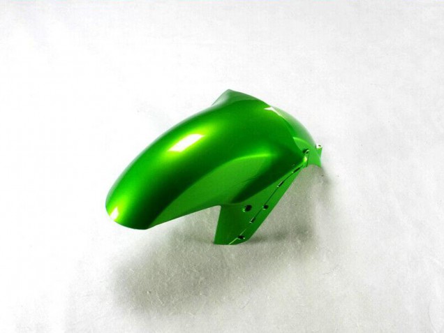 2012-2024 Kawasaki ZX14R ZZR1400 Motorcycle Fairing - Green Glossy Black UK