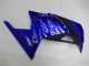 2013-2024 Kawasaki Ninja 300 EX300R Motorcycle Fairings - Blue Black White Flame UK