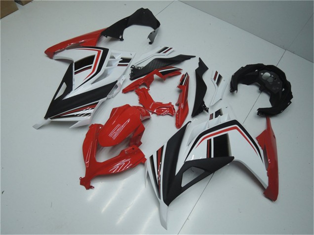 2013-2024 Kawasaki Ninja 300 EX300R Motorcycle Fairings - White Red Black UK