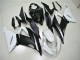2013-2018 Kawasaki ZX6R Abs Fairings - White Matte Black UK