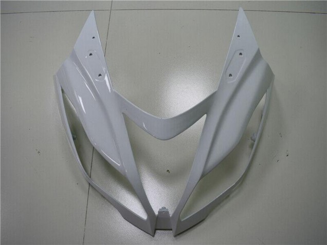 2013-2018 Kawasaki ZX6R Abs Fairings - White Matte Black UK
