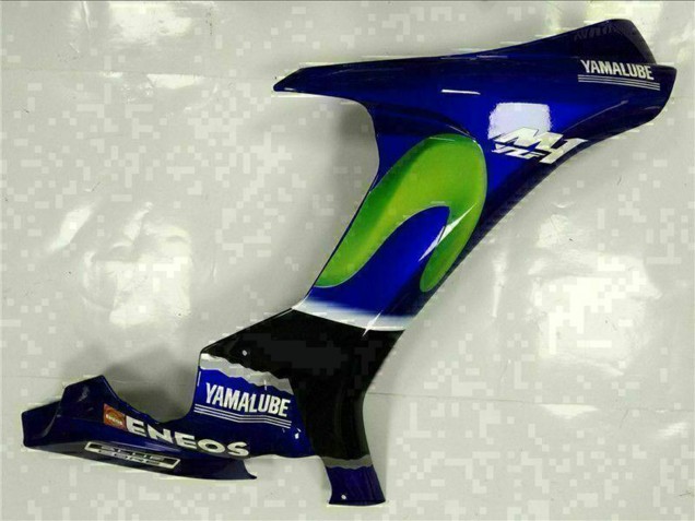 2015-2019 Yamaha YZF R1 Motorcycle Fairings - Blue Silver Black Green MoviStar UK