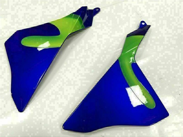 2015-2019 Yamaha YZF R1 Motorcycle Fairings - Blue Silver Black Green MoviStar UK