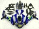 2015-2019 Yamaha YZF R1 Motorcycle Fairings - Blue Silver Black Green MoviStar UK