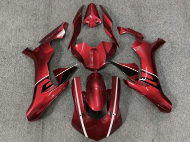 Best 2015-2019 Yamaha YZF R1 Motorcycle Fairings - Red White Black UK