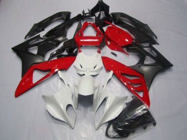 Best 2009-2014 BMW S1000RR Abs Fairings - White Red Matte Black UK