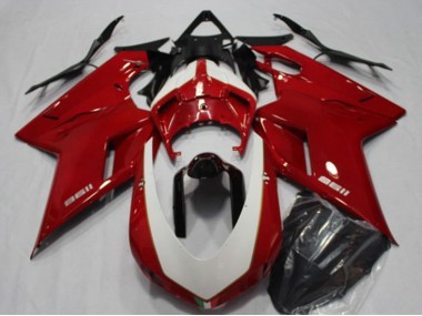 Best 2007-2014 Ducati 1198 Motorcycle Fairings - Red UK