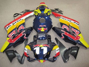 Best 2004-2005 Honda CBR1000RR Motorcycle Fairings - Yellow Blue White Red Bull Repsol 11 UK