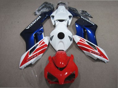 Best 2004-2005 Honda CBR1000RR Motorcycle Fairing Kits - White Red Blue UK