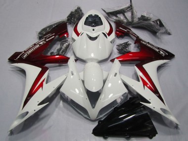 Best 2004-2005 Honda CBR1000RR Motorcycle Fairings - White Red UK