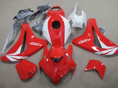 Best 2008-2011 Honda CBR1000RR Motorcycle Fairings - White Red Fireblade UK