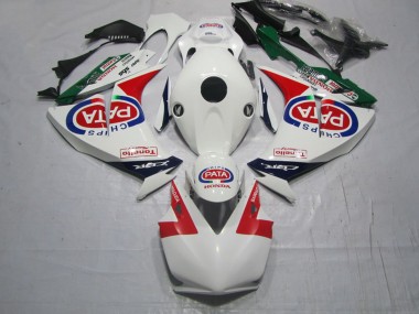 Best 2012-2016 Honda CBR1000RR Motorcycle Fairings - White Red Blue Green PATA UK