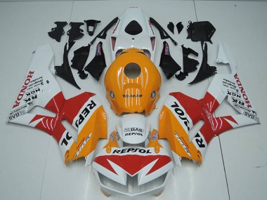 Best 2012-2016 Honda CBR1000RR Motorcycle Fairings - White Orange Red Repsol UK