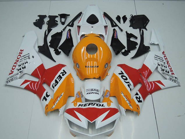 2012-2016 Honda CBR1000RR Motorcycle Fairings - White Orange Red Repsol UK