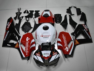 Best 2012-2016 Honda CBR1000RR Motorcycle Fairings - White Red Glossy Black Santander UK