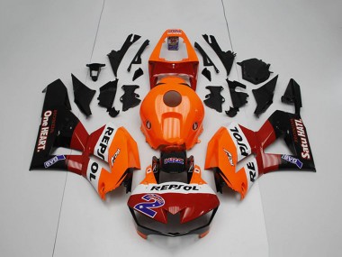 Best 2012-2016 Honda CBR1000RR Motorcycle Fairings - Orange White Red Glossy Black Repsol 2 UK