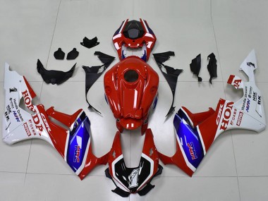 Best 2017-2023 Honda CBR1000RR Motorcycle Fairing - White Red Blue Black HRC UK