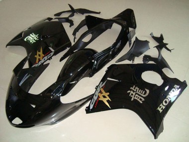Best 1996-2007 Honda CBR1100XX Blackbird Motorcycle Fairing - Glossy Black UK