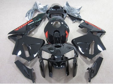 Best 2005-2006 Honda CBR600RR Motorcycle Fairings - Black with Red UK