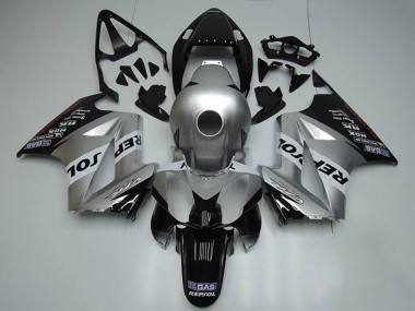 Best 2002-2013 Honda VFR 800 Motorcycle Fairings - Silver White Glossy Black Repsol UK
