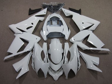 Best 2004-2005 Kawasaki ZX10R Motorcycle Fairings - White Black Decal UK