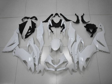 Best 2019-2022 Kawasaki ZX6R Motorcycle Fairings - White UK