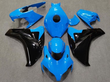 Best 2008-2011 Honda CBR1000RR Motorcycle Fairings - Baby Blue Glossy Black UK