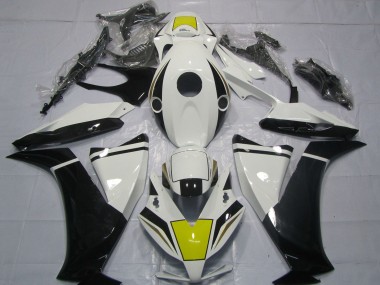 Best 2012-2016 Honda CBR1000RR Motorcycle Fairing - White Yellow Glossy Black UK