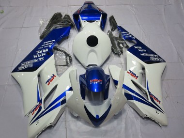 Best 2004-2005 Honda CBR1000RR Motorcycle Fairings - White Blue HRC UK