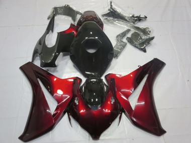 Best 2008-2011 Honda CBR1000RR Motorcycle Fairings - Candy Red Black UK