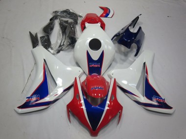 Best 2008-2011 Honda CBR1000RR Motorcycle Fairings - White Red Blue HRC Style UK