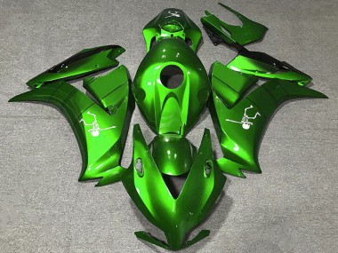 Best 2012-2016 Honda CBR1000RR Motorcycle Fairings - Electric Green Glossy Black UK