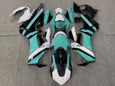 Best 2017-2023 Honda CBR1000RR Motorcycle Fairings - White Cyan Blue Glossy Black UK