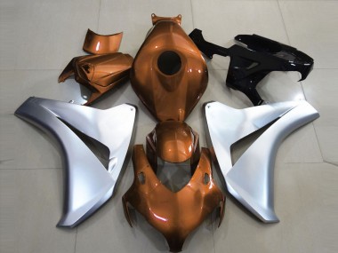Best 2008-2011 Honda CBR1000RR Motorcycle Fairings - Silver Brown UK