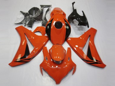Best 2008-2011 Honda CBR1000RR Motorcycle Fairings - Orange Glossy Black OEM Style UK
