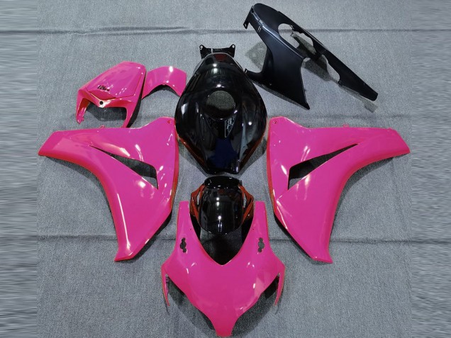 2008-2011 Honda CBR1000RR Motorcycle Fairings - Pink Glossy Black UK