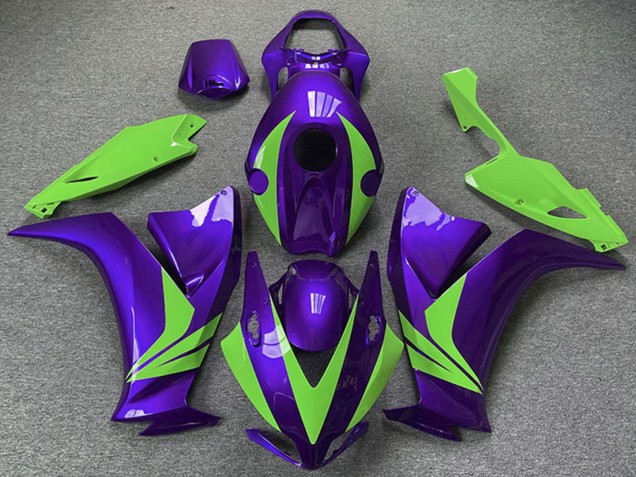 2012-2016 Honda CBR1000RR Motorcycle Fairings - Purple Green UK
