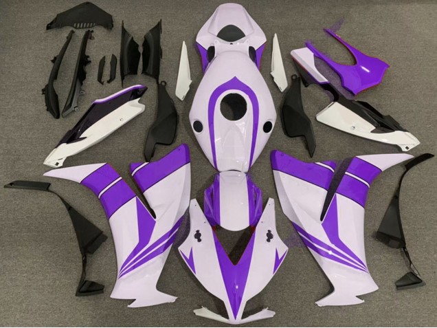 2012-2016 Honda CBR1000RR Motorcycle Fairings - White Purple UK