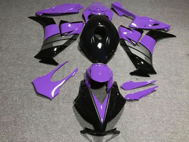 Best 2012-2016 Honda CBR1000RR Motorcycle Fairings - Purple Grey Glossy Black UK