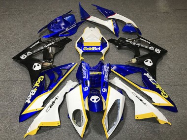 Best 2012-2016 Honda CBR1000RR Motorcycle Fairings - White Blue Yellow Glossy Black GoldBet UK