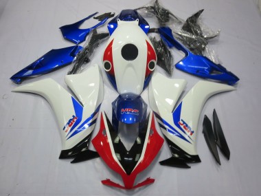 Best 2012-2016 Honda CBR1000RR Motorcycle Fairings - White Blue Red HRC UK