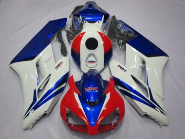 Best 2004-2005 Honda CBR1000RR Motorcycle Fairings - White Blue Red HRC OEM Style UK