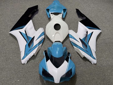 Best 2004-2005 Honda CBR1000RR Motorcycle Fairings - Light Blue White Glossy Black UK