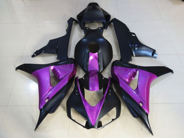 2006-2007 Honda CBR1000RR Motorcycle Fairings - Purple Matte Dark Blue UK