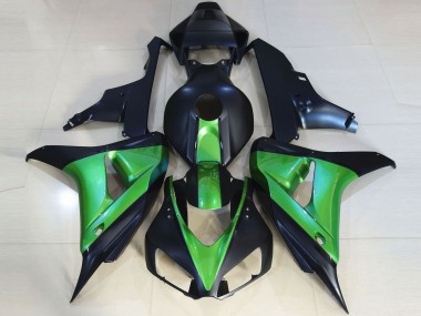Best 2006-2007 Honda CBR1000RR Motorcycle Fairings - Green Matte Dark Blue UK