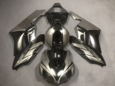 Best 2004-2005 Honda CBR1000RR Motorcycle Fairings - Silver Glossy Black UK